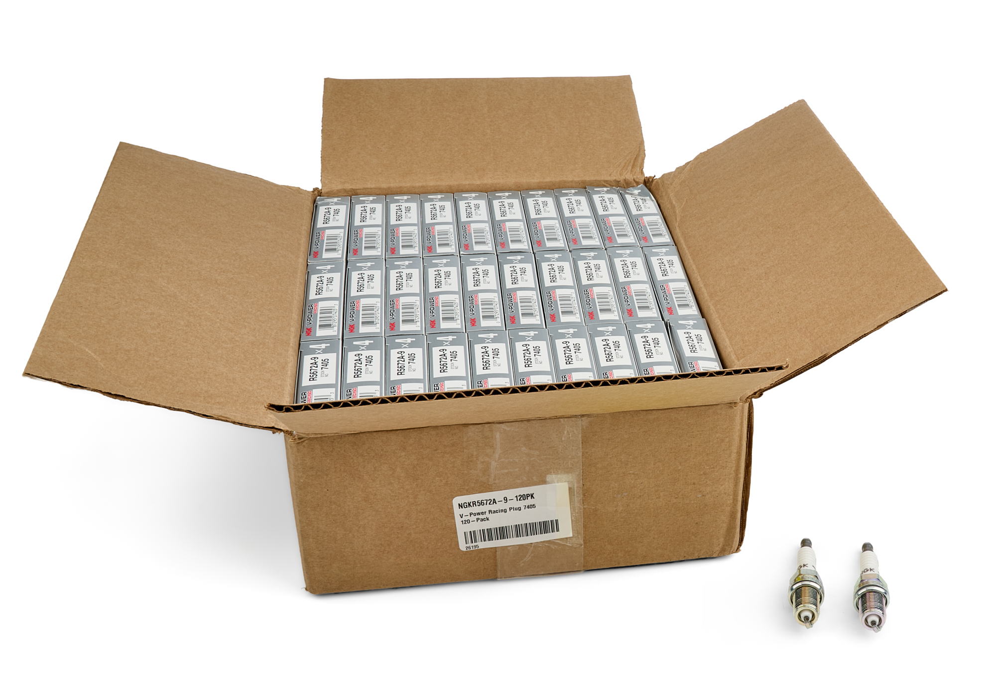 NGK V-Power Racing Plug 7405 120-Pack 7405