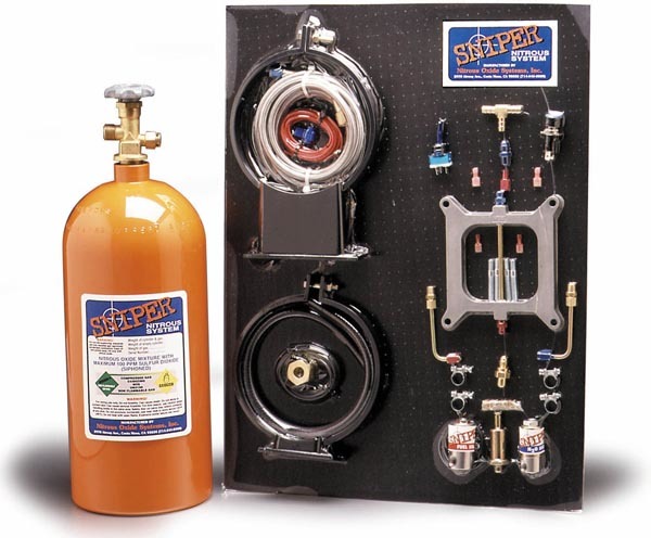 NITROUS OXIDE SYSTEMS Sniper Nitrous System Holley 4-BBL 07001NOS