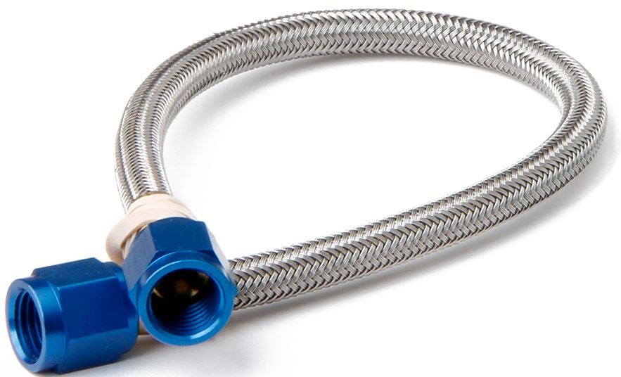 NITROUS OXIDE SYSTEMS 4an 20ft. Blue (Hose) 15305NOS