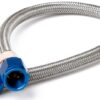 NITROUS OXIDE SYSTEMS 6an Hose w/Blue Fittings 18in Length 15405NOS