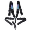 NRG INNOVATION Harness 5pt Camlock Black w/Pads SFI 16.1 SBH-B6PCBK