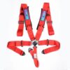 NRG INNOVATION Harness 5pt Camlock Red w/Pads SFI 16.1 SBH-B6PCRD