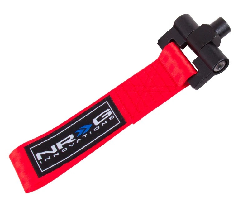 NRG INNOVATION Tow Strap Track Red Honda Fit / S2000 TOW-131RD