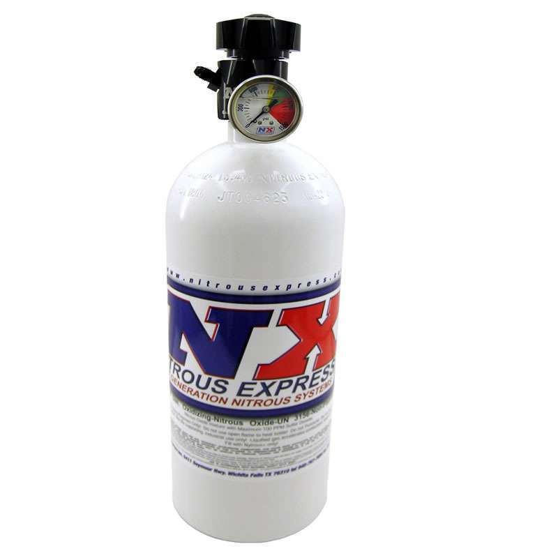 NITROUS EXPRESS 15lb Empty Bottle w/ Standard 45 Valve 11151