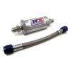 NITROUS EXPRESS D-4 Pure-Flo Filter & 7in. Stainless Hose 15607