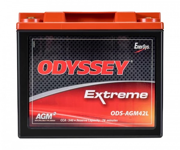 ODYSSEY BATTERY Battery 540CCA/725CA SAE SAE Standard Terminal ODS-AGM42L