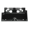 OMIX-ADA License Plate Bracket  B lack; 87-95 Jeep Wrangle 11233.01