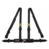 OMP RACING, INC. Road 3 Harness 4 Point Black DA0-0505-A01-071