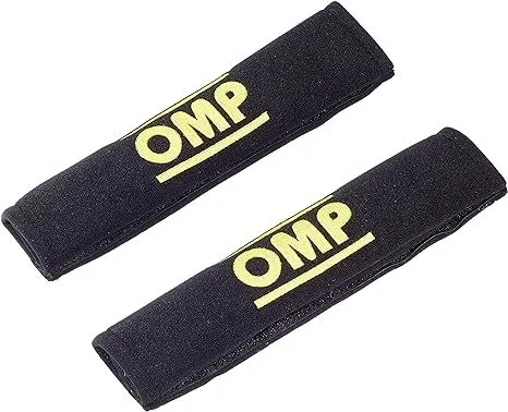 OMP RACING, INC. Harness Pads Black Used w/ 2in Belts DB0-0450-A01-071