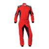 OMP RACING, INC. Tecnica Hybrid Suit Red And Black Size 54 IA0-1864-A01-060-54