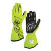 OMP RACING, INC. ONE-S GLOVES my2025 FIA 8856-2018 FLUO YELLOW SZ IB0-0778-A01-099-M