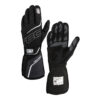 OMP RACING, INC. TECNICA GLOVES FIA 8856- 2018 BLACK / ANTHRACITE IB0-0779-A01-077-S