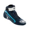 OMP RACING, INC. FIRST SHOES my2021 BLUE/ CYAN TG. 44 FIA 8856-201 IC0-0824-A01-242-44