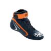 OMP RACING, INC. FIRST SHOES FIA 8856-201 8 NAVY BLUE / ORANGE SZ. IC0-0824-A01-249-44