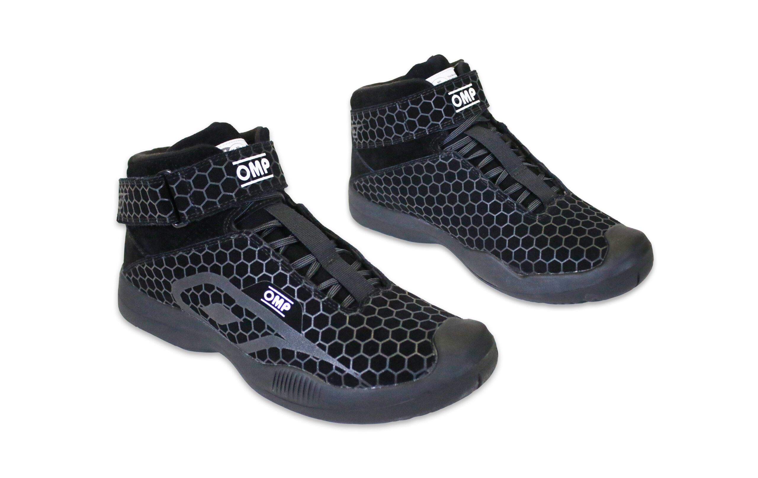 OMP RACING, INC. OMP PIT CREW SHOES SFI BLACK SIZE 9.5 IC0-0832-A01-071-9.5