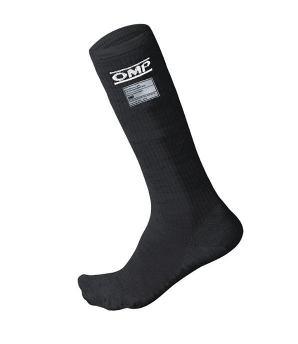 OMP RACING, INC. One Socks Black Size Large IE0-0766-A01-071-L