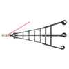 OMP RACING, INC. Racing Cage Net 3 Point Black NA0-1877