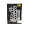 OMP RACING, INC. Driver Left Footrest Sandblasted ALuminium OA0-1867-003