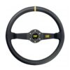 OMP RACING, INC. Rally Steering Wheel Leather OD0-1950-071