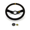 OMP RACING, INC. Rally Steering Wheel Black OD0-1951-071