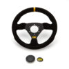 OMP RACING, INC. Steering Wheel Trecento Black Suede Leather OD0-1975-071