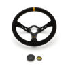 OMP RACING, INC. Corsica 330 Steering Wheel Dished Black OD0-2012-071