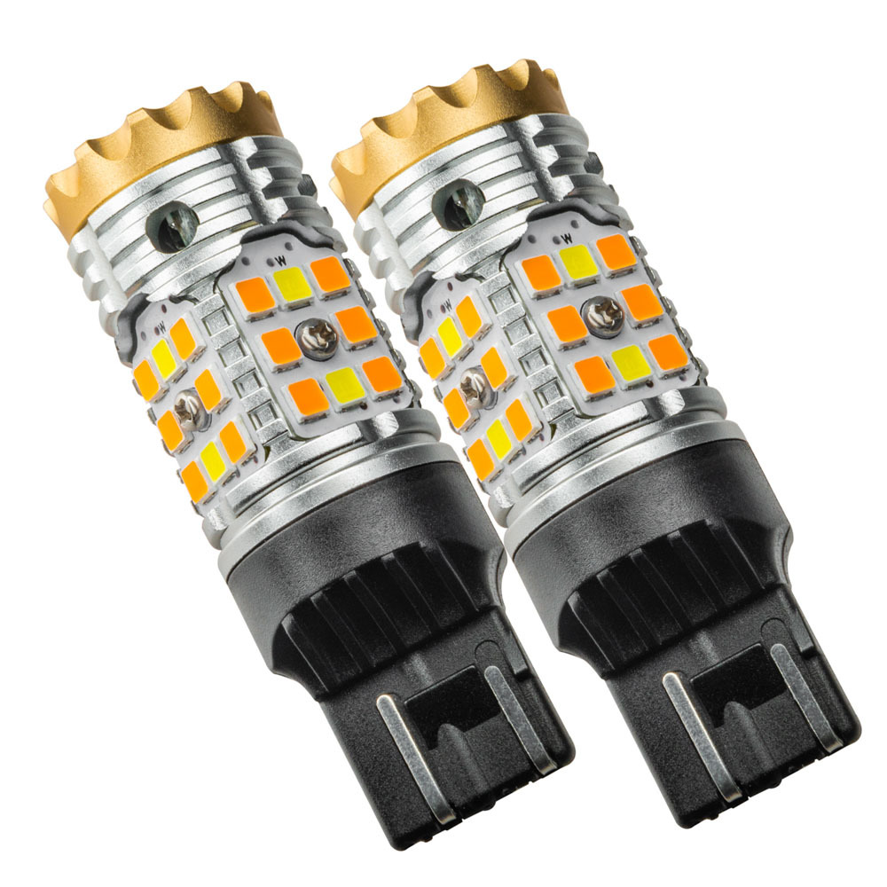 ORACLE LIGHTING 7443-CK LED Bulb Pair Switchback High Output 5111-023
