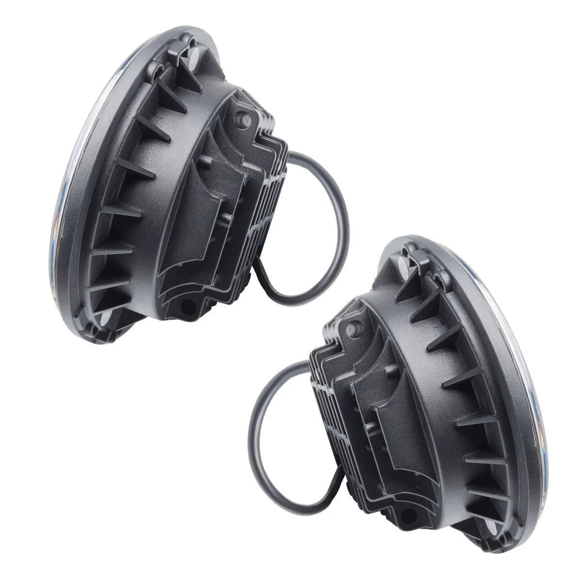 ORACLE LIGHTING 7in LED Headlights No Halo Black Bezel 5769-504