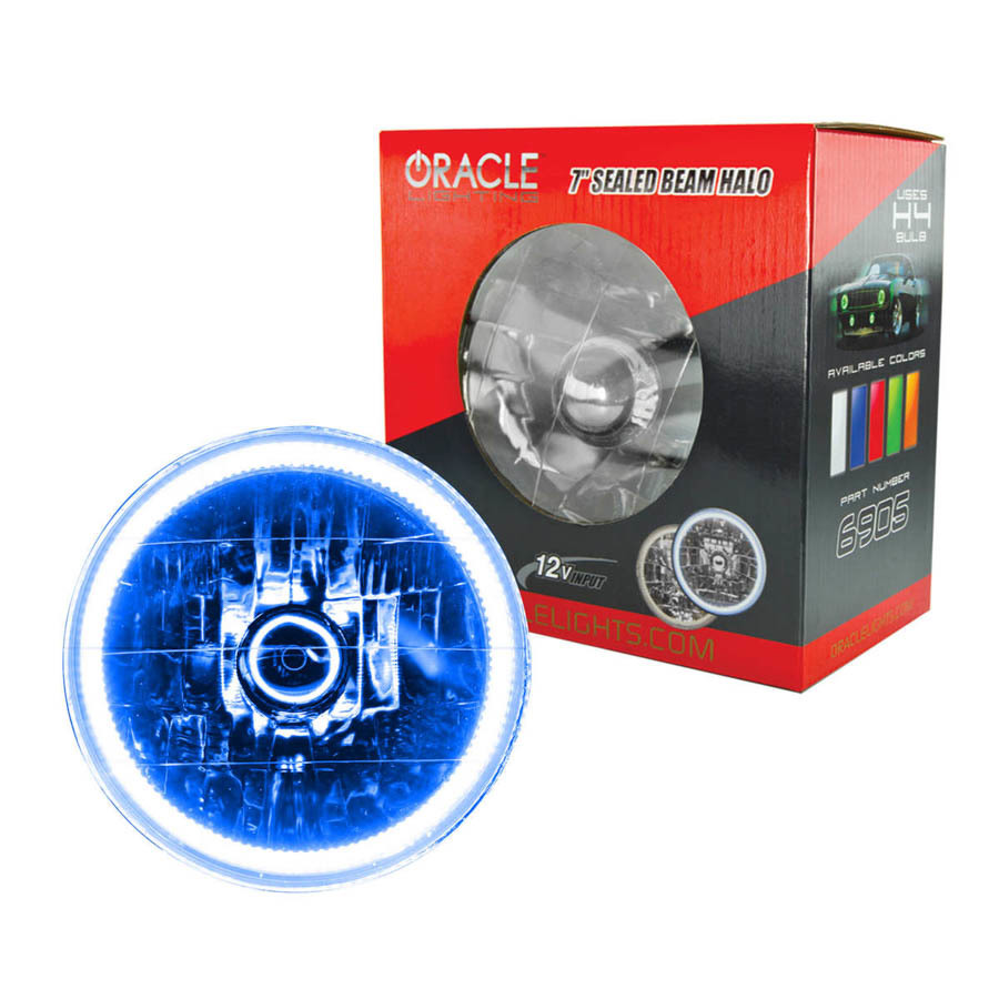 ORACLE LIGHTING 7in Sealed Beam Blue 6905-002