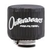 OUTERWEARS Pre-Filter w/Top Black 4.5in Dia x 4in Tall 10-1001-01