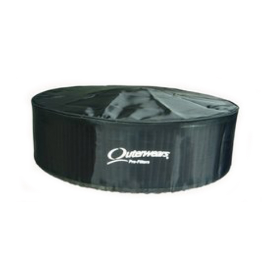 OUTERWEARS Pre Filter Black w/Top 11in Dia x 5in Tall 10-1198-01