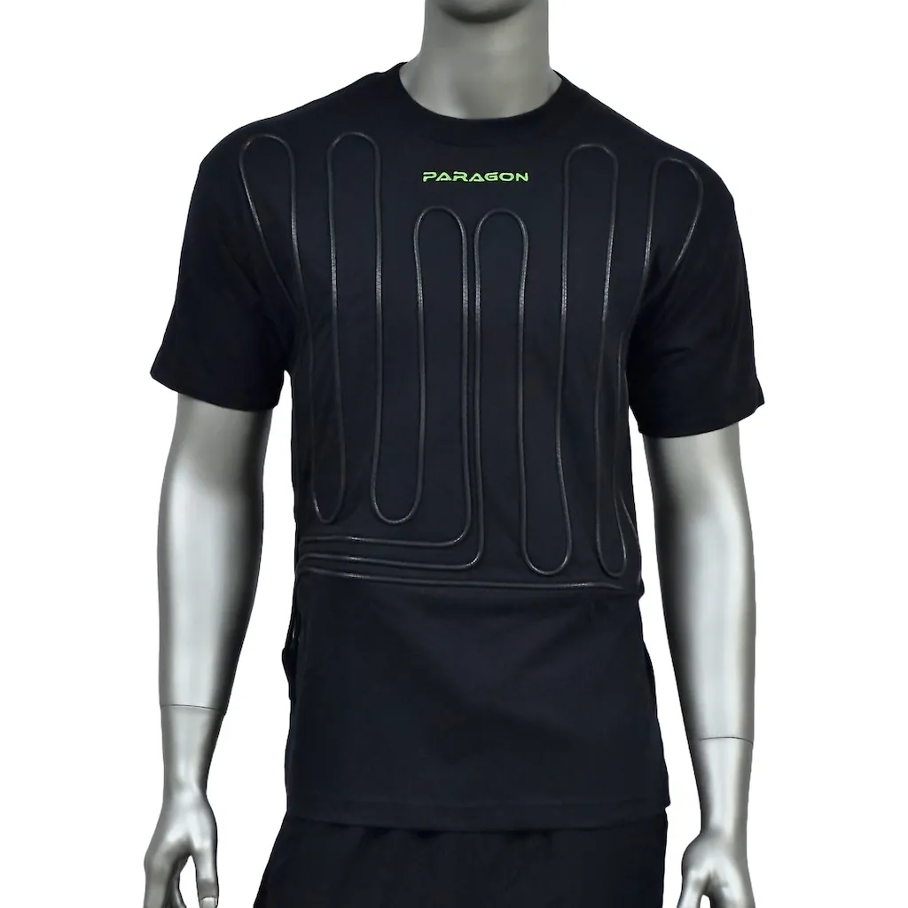 PARAGON PRO INC Shirt Cooling Medium Black Right Exit 42-10200