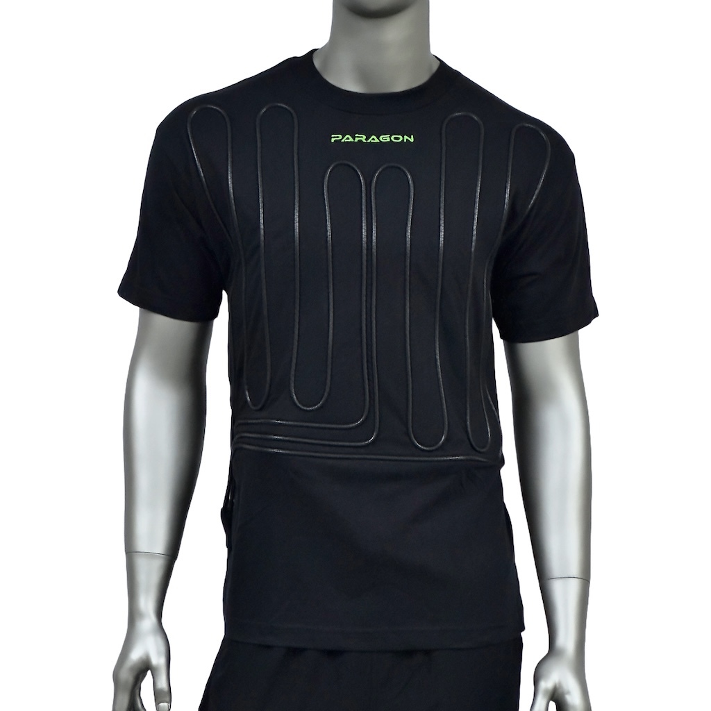 PARAGON PRO INC Shirt Cooling XX-Large Black Right Exit 72-10200