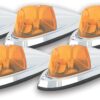 PACER PERFORMANCE LED Amber Deluxe Chrome 5 Light Kit 20-106