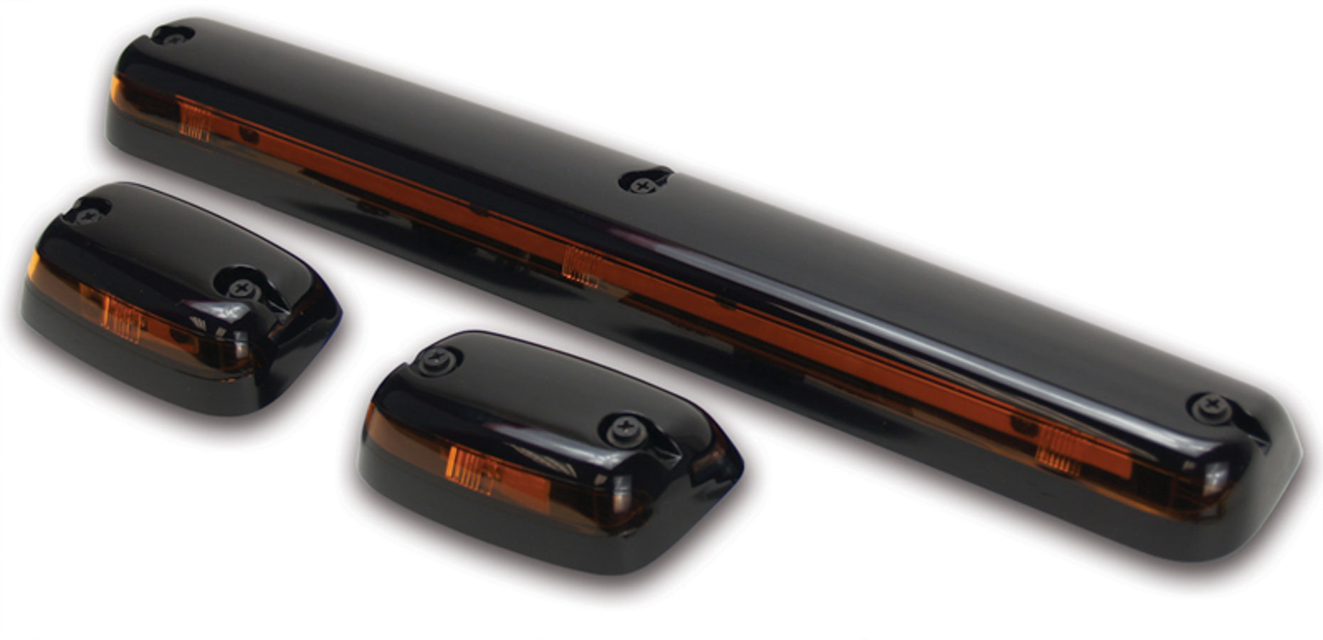 PACER PERFORMANCE Cab Roof Lights Amber 07- GM P/U LED 20-265