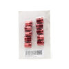 PEM Cover Nuts For QC Rear Short Red 10 Pack QCC0119SK-10