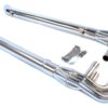 PATRIOT EXHAUST Chrome Lake Pipes - 63in H1165