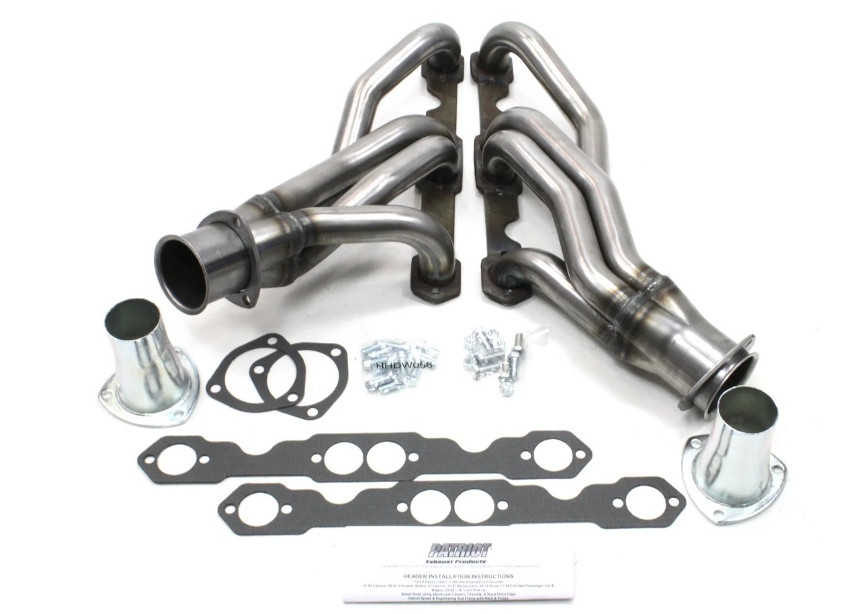 PATRIOT EXHAUST Headers - SBC A F & G Body H8021