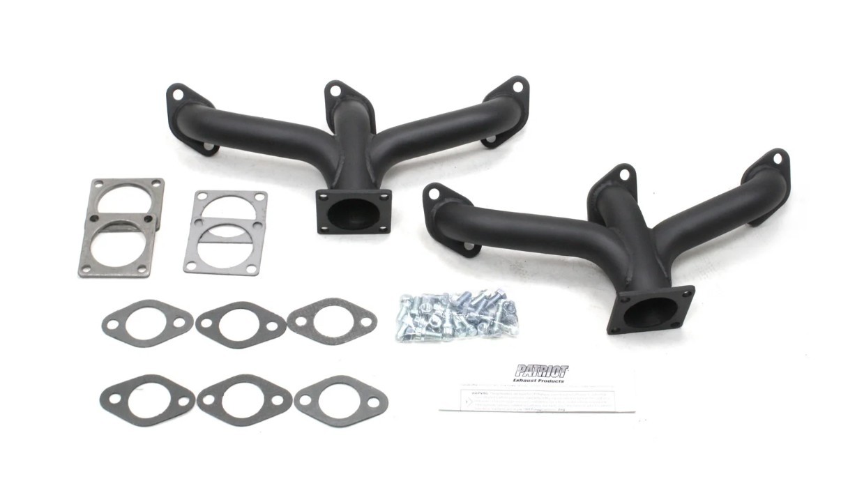 PATRIOT EXHAUST Headers - Ford Flathead Tight Tuck H8090