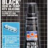 PERMATEX Permatex Ultra Black Hi- Temp RTV Silicone 0.5oz. 22072