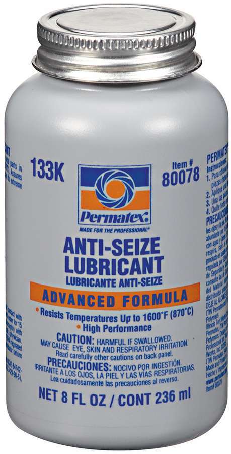 PERMATEX Brush Top Anti-Seize 8oz 80078