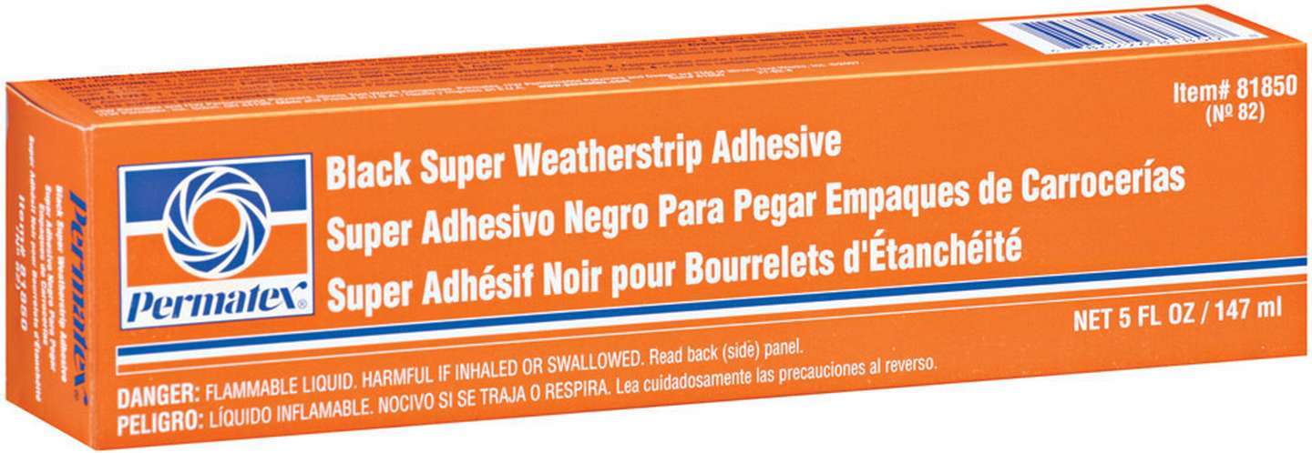 PERMATEX Black Weatherstrip 81850