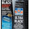 PERMATEX Ultra Black Gasket Maker 3.35 oz Carded Tube 82180