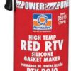 PERMATEX Powerbead Red RTV Silicone 7.25oz 85915