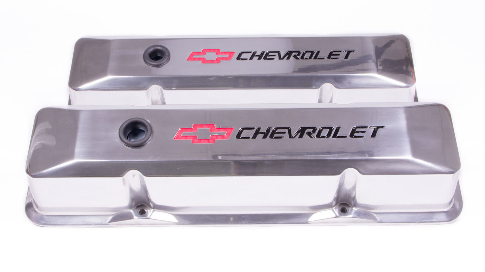 PROFORM SBC Polished Die Cast V/C's - Tall w/Baffle 141-108