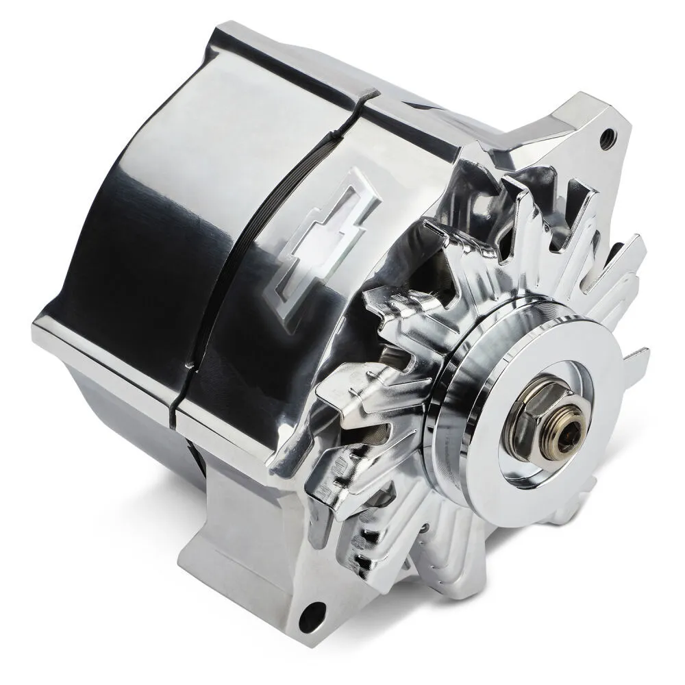 PROFORM Alternator Raised Bowtie Emblem Polished 141-151