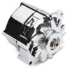 PROFORM Alternator Recessed Black Bowtie Chrome 141-154