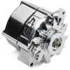 PROFORM Alternator Recessed Red Bowtie Emblem Polished 141-156