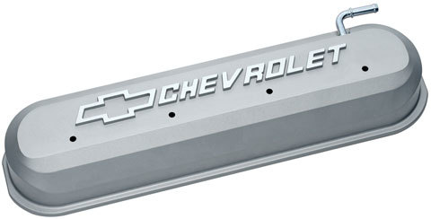 PROFORM GM LS Valve Covers - Slant Edge - Cast Gray 141-263