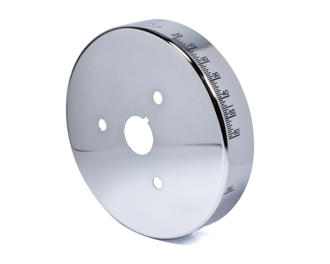 PROFORM SBC 6 3/4in Balancer Cover Chrome 141-725